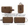 Natural Hemp Branded Cosmetic Bags,Custom Genuine Leather Travel Cosmetic Bag for Men,Bagease, Bagplastics, package for sale