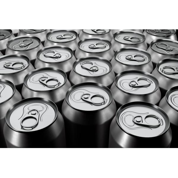 Round Beverage Aluminum Drink Can 355ml STD For Juice Environmental Protection