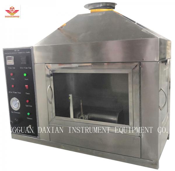 Quality CNS 15118-2 Construction Material Flammability Test Chamber for sale
