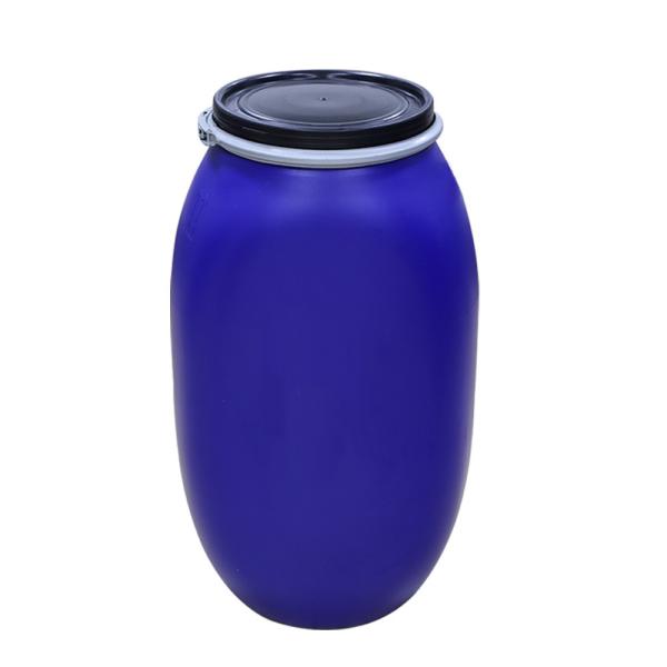 50~200 Kg Large Mouth Flange Barrel Chemical Thickened Round Iron Hoop Barrel