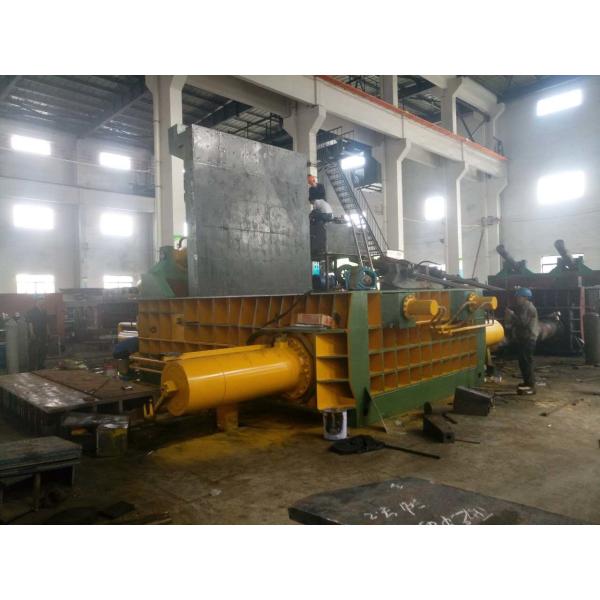 Fast Large Press Box Hydraulic Scrap Baler Machine Round Baler Energy Saving