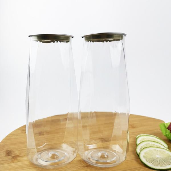 Dry Goods 0.5L Food Storage Cans With Snap Lids Food Grade