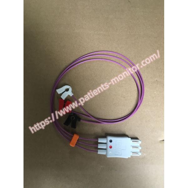 PHiliph ECG Leads CBL Unshielded 3 Ld Miniclip AAMI 0.45m 989803144931 M1622A