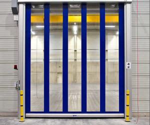  Customizable Rapid Roller Doors with High Security and Weather Resistance Flexible Fabric Rapid Automatic Industry Door Manufactures