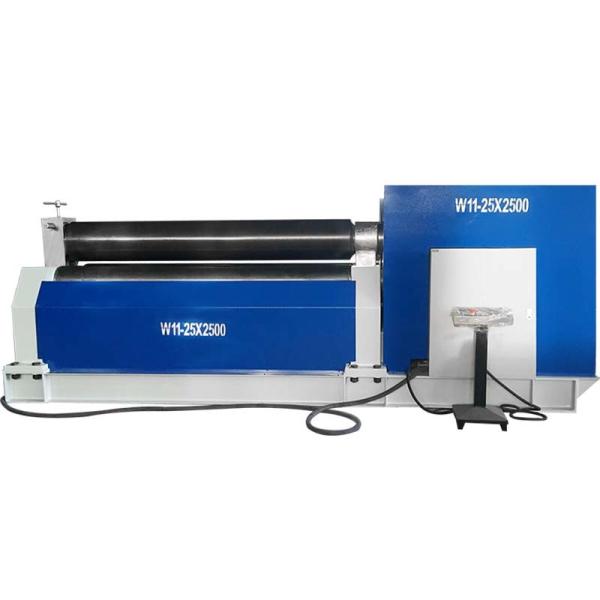W11 PLC Heavy Duty Sheet Metal Roller Machines 2500mm