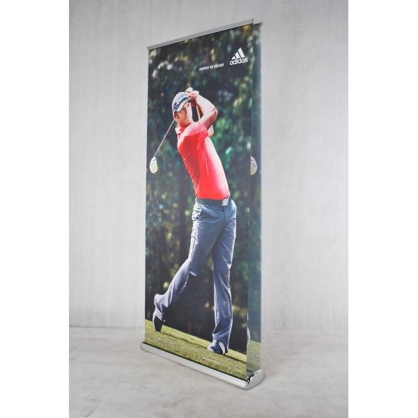 Roll Up Retractable Signs Banners , 85 * 200 Cm Retractable Advertising Banners