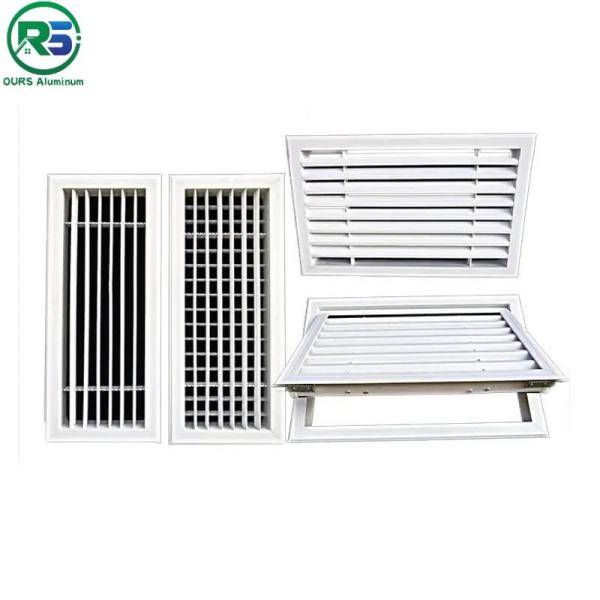 Flat Stamped Steel Grille Register Air Conditioning Vent Covers Ceiling 12x6 Sidewall Register