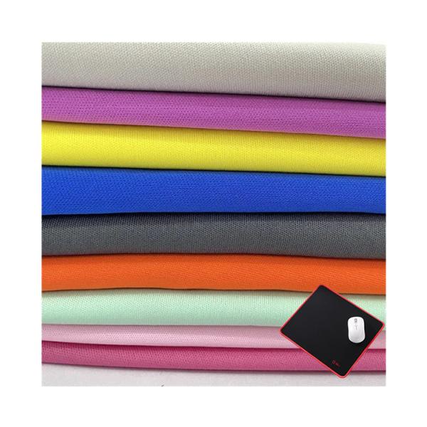 75D Tricot Jersey Double Sided Fabric Anti Static Customizable For Mouse Pad
