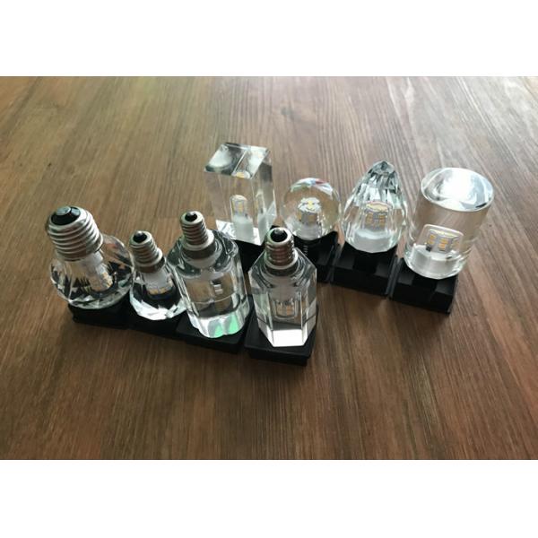 Diamond Shape Led Clear Candle Bulbs , Ac230v Led E14 Candle 3.3w CE Certificated