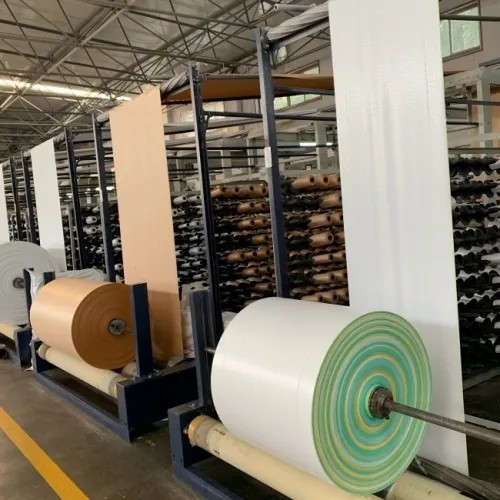 Customized Tubular Fabric Roll Cotton Fabric Roll Polypropylene Material PP Woven Fabric Roll For Make Fibc Bag