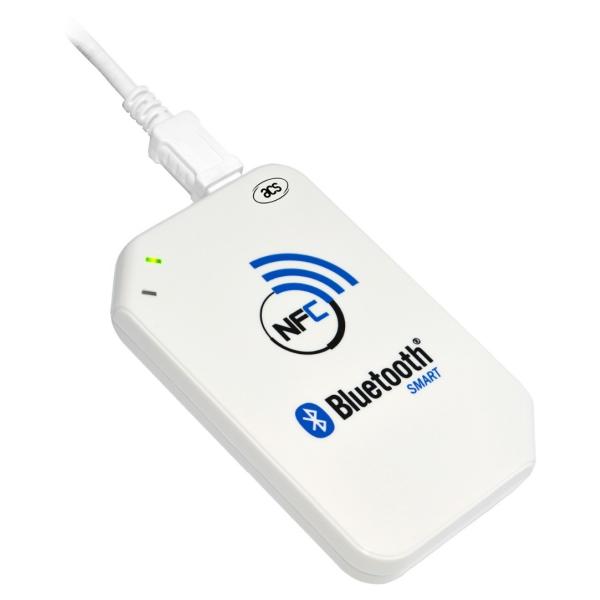 IOS Contactless RFID NFC Reader Writer BLE Portable ACR1255U-J1