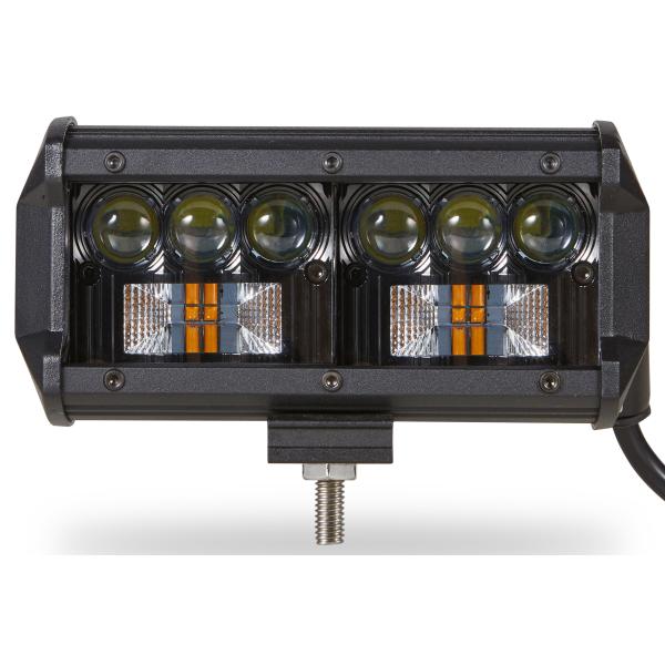 Wholesales 7inch Up White Light Down Yellow led light bar HCB-LCB50 7DY