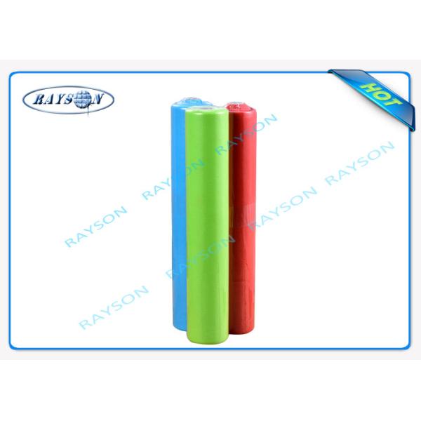 Pink Red Non Woven Tablecloth Vinyl Table Covers Napkins Customer Label