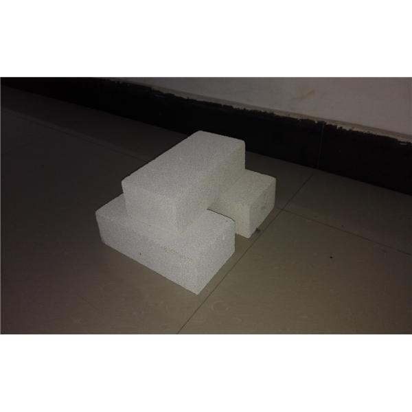 High Aluminum White Fire Resistant Bricks , Sintered Mullite High Temperature Brick