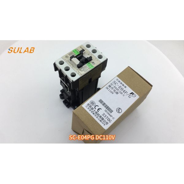 Fuji Electric SC-E04PG-110VDC IEC Contactor with 18A Rated Current 3-Pole and 110V DC Coil