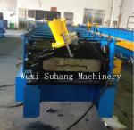 Galvanized Steel Roof Panel Roll Forming Machine 18 Roller Stations 8 - 10 M /