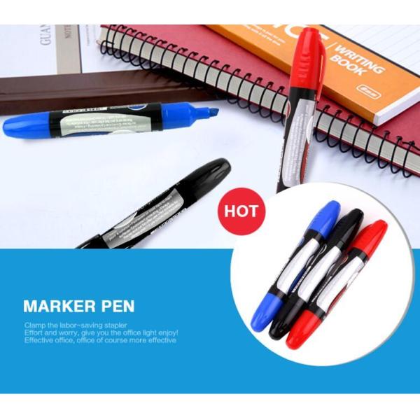 12PCS/SET permanent marker with old pastel, can be removed, Office Colored Marker Pen