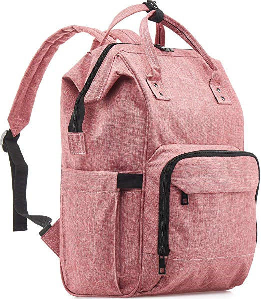 Waterproof Baby Girl Diaper Backpack , Stylish Maternity Nappy Bag Backpack