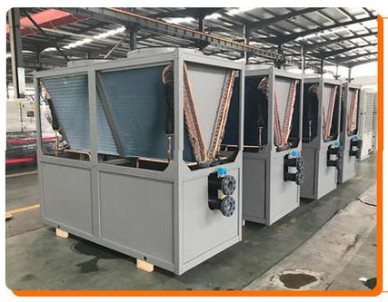 EVI Compressor Indoor Air Source Heat Pump For Swimming Pool 50Hz