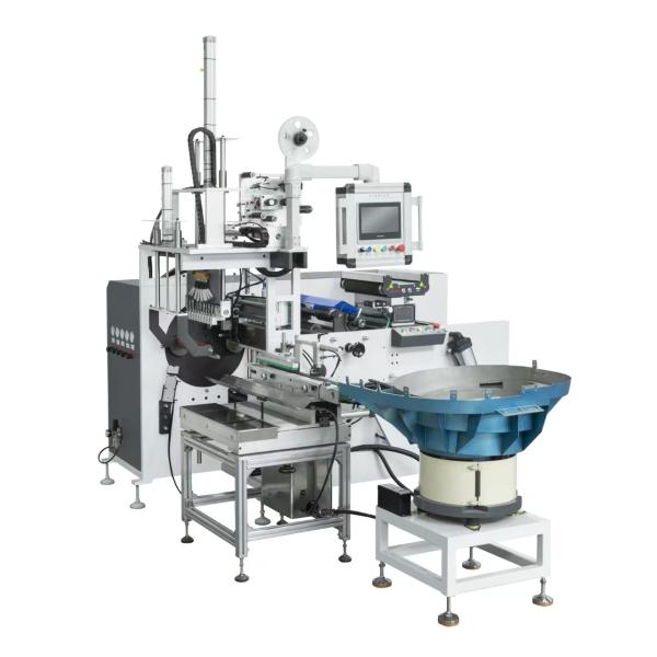 Automatic High Speed Roll to Roll Servo Narrow Web Label Slitting With Turret Rewinder Machine