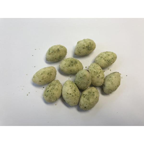 Spring Onion Flavor Roasted Coated Almond Nuts Low Fat