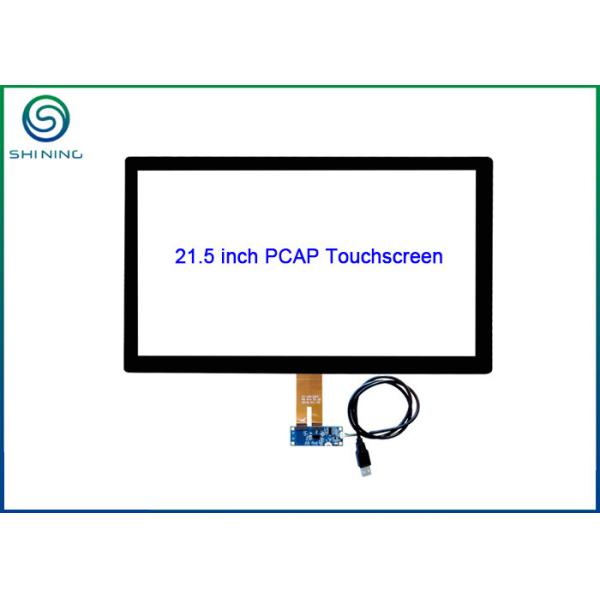 10 - Point 21.5 Inch Touch Screen Kit With USB Controller Board And Cable / Projected Capacitive Touch Screen