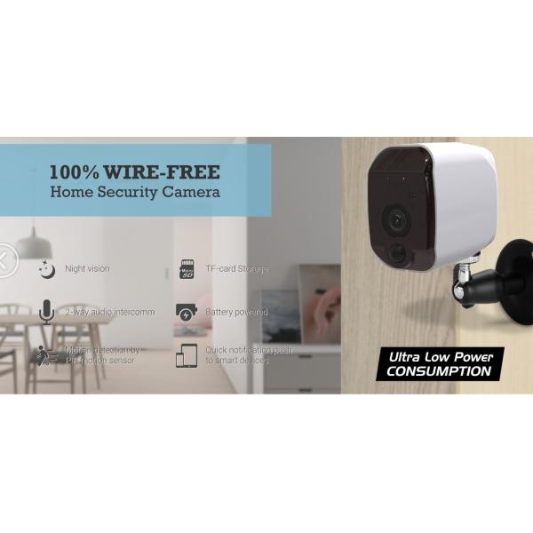 960P Hidden Home Security Cameras , Home Surveillance Camera Systems IP65 Weatherproof