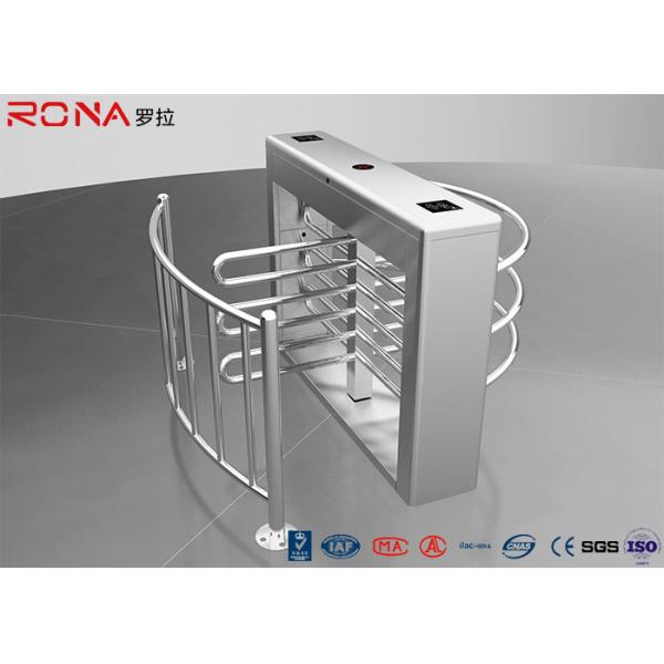 Pedestrian Swing Barrier Waist Height Turnstiles Entrance RIFD Access Control