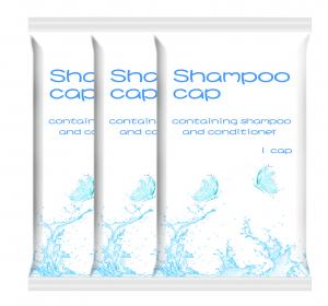  Disposable Rinse Free Shampoo Cap , Waterproof Patient Hygiene Personal Care Cap Manufactures