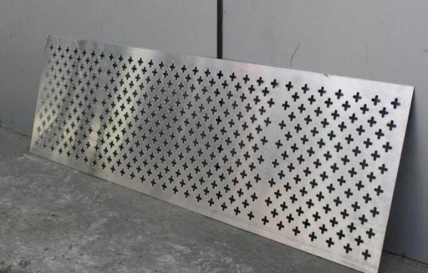 Stainless steel perforated sheet