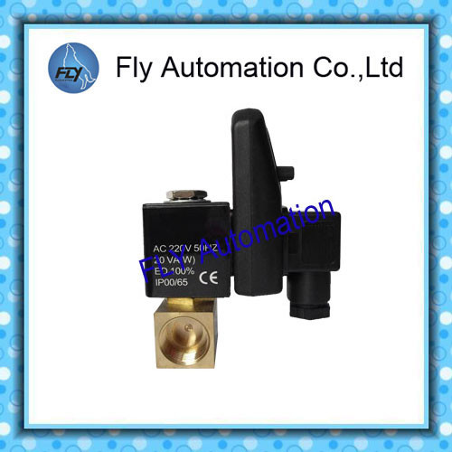 DV720 Timer controlled Pneumatic Solenoid Valves , Electrical Automatic Drain Valve