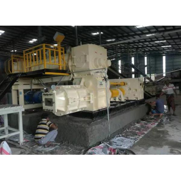 EV Fired Clay Block Making Machine Vacuum Extruding Red Clay Brick Machine