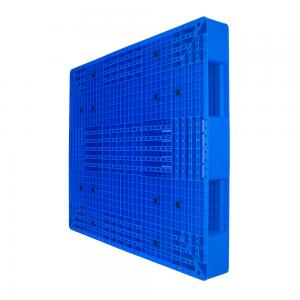 China Double Faced Heavy Duty Plastic Euro Pallet with Reinforcement Steel Bar OEM Accepted on sale