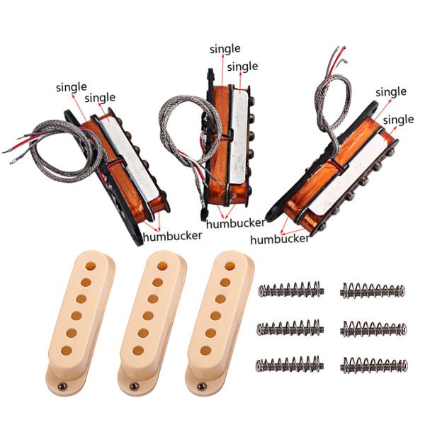 Vintage Alnico 5 Double Coil Guitar Bridge Pickup Electric Guitar Bridge Pickup Noiseless Neck/Middle/Bridge
