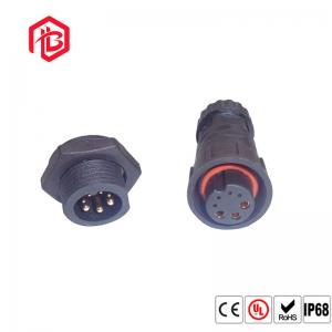  Black Nylon K19 IP67 IP68 Waterproof Plugs And Sockets Manufactures