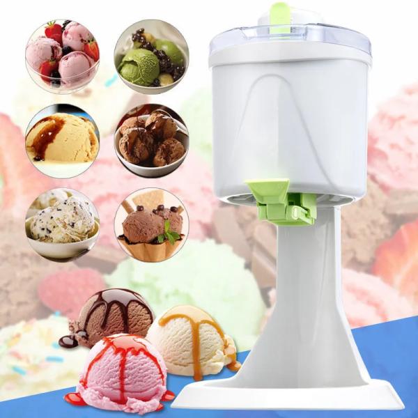 Home Electric Homemade Children's Small Ice Cream Machine 1.1-1.5L