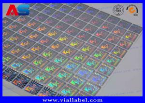  Tamper Evident QR Code Serial Number 3D Holographic Stickers Manufactures
