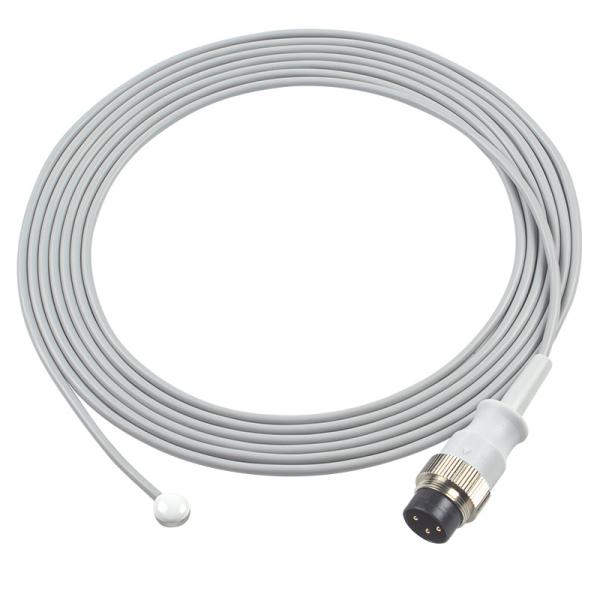 3pin 2.25K Temperature Probe Cable For Fanem Neonate Incubator Infant Warmer