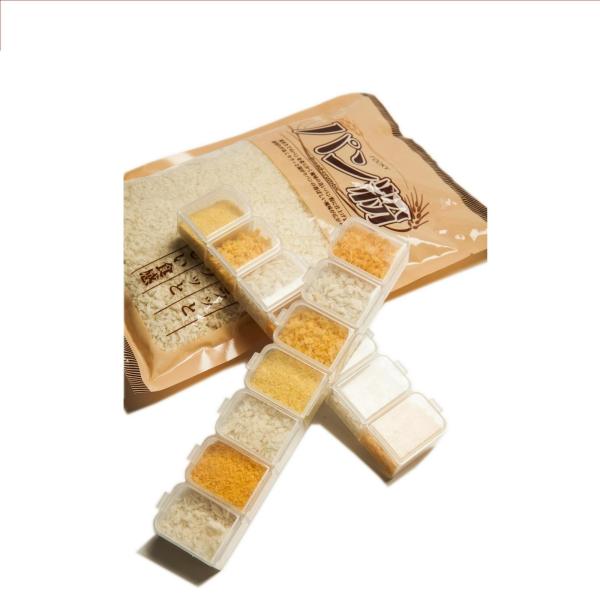 Golden Fine Dried Japanese Panko Bread Crumbs 2mm ISO Haccp Certificate