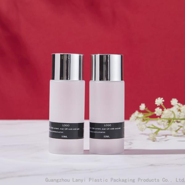 Translucent Cosmetic 50ml 1.69oz PET Plastic Bottle