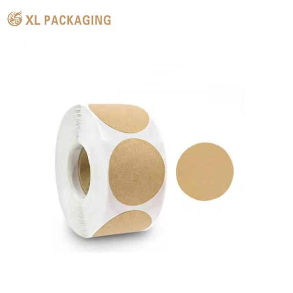 XL Packaging Custom Paper Sticker Label Customized Designs Rectangle Waterproof Double Sided Printing Label Stickers for Water Bottle Package Packaging Labels