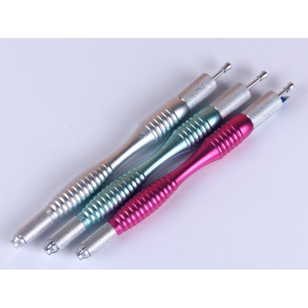Double Heads Aluminum Compasses Manual Tattoo Pen 3 Colors Aluminum Aloy Material