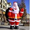 Buy cheap 210D 2m 3m High Inflatable Santa Claus For Home Backyard from wholesalers