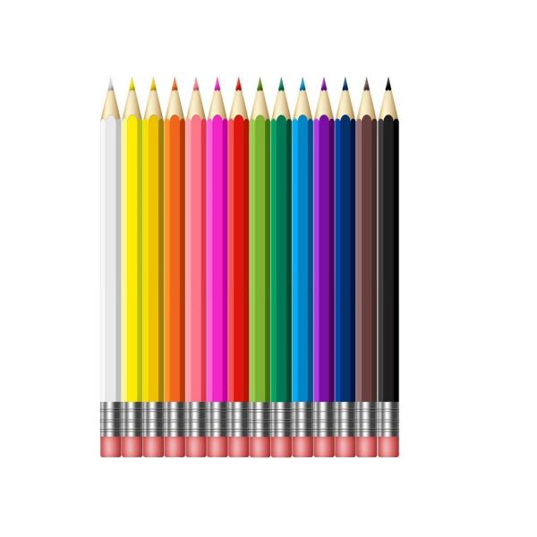 Cheapest and Good Quality Colorful Lead School & Office Wooden Pencil with eraser