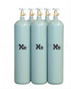 China 50L Xenon Pressurized Cylinder Blue Compressed Gas Cylinder on sale