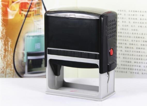 2015 New Design 73X58mm Denasow Self Inking Name Stamp /date stamp ,Rubber Pocket Stamp Printer