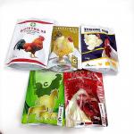 Moisture Proof Plastic Pouches Packaging Food Plastic Bag Zipper Top Customized