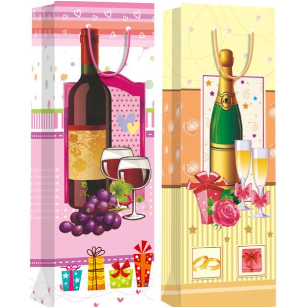 wholesale customied paper bag for wine