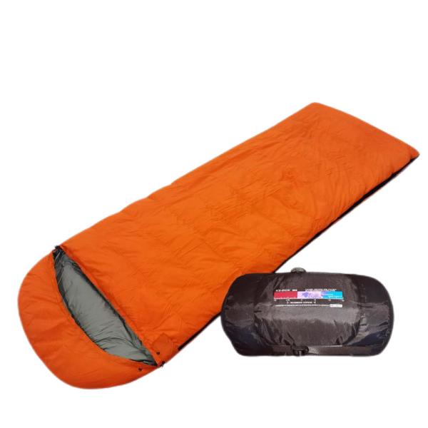 Envelope Folding Outdoor Sleeping Bag Warm Camping Blanket With Storage Bag
