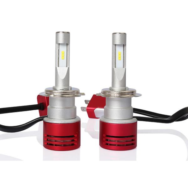 Red bright Car LED Head Light 60w 8000lm , Auto LED Headlight